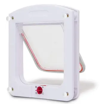 

LanLan Direction Controllable Pet Flap Cathole Dog Cat Door Opening for Pets House Care Supplies-30