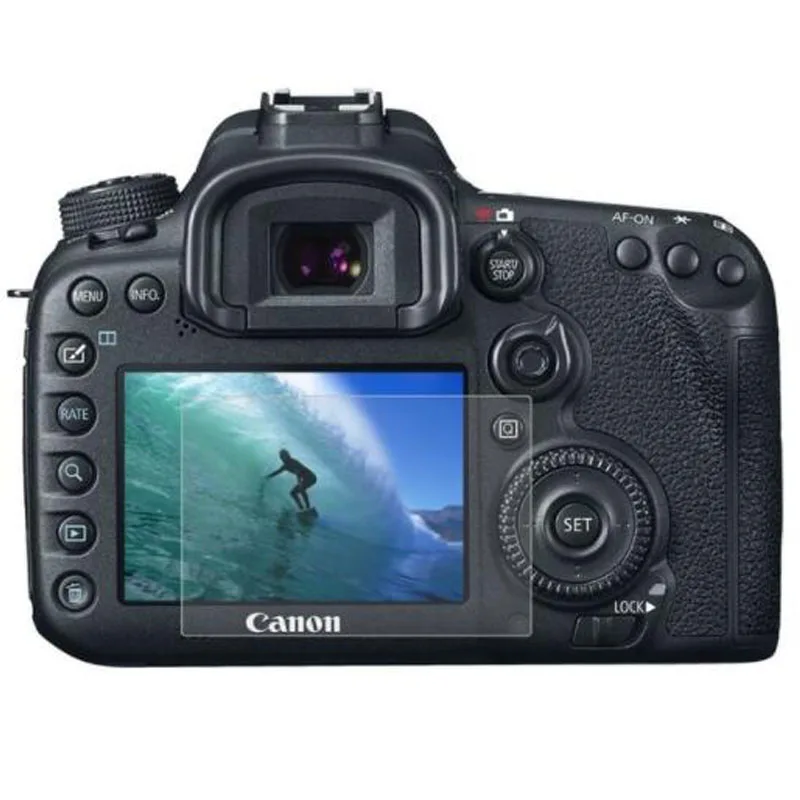 Закаленное защитное стекло для камеры Canon EOS 7D Mark II Mark2 MK2 Markii 7D2 7DII Защитная пленка