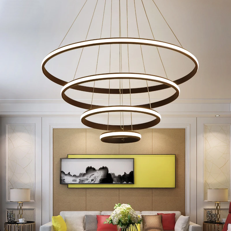 Minimalism Diy Led Modern Chandeliers For Living Dining Room Home Minimalism Diy Led Modern Chandeliers