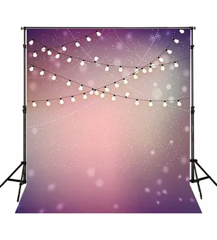 

Xmas Light Decoration Celebration Backgrounds Vinyl cloth High quality Computer printed wall photo backdrop