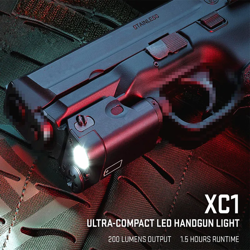Element Airsoft Tactical SF XC1 MINI Gun LED Pistol Weapon Light