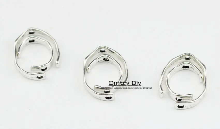 Dmtry 5 компл. бренд Европейский и американский стиль изготовление браслета ожерелья DIY фурнитура Подвески луна застежка Shap BB0019