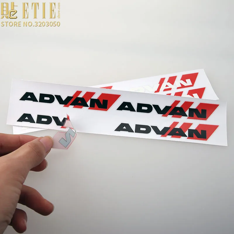 ETIE Wheels ADVAN крутая Модифицированная Автомобильная Наклейка Автомобильные