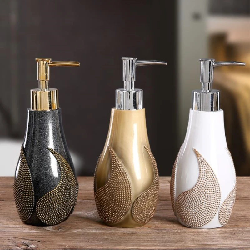 1PC Creative Resin Soap Bottle Hotel Home Shampoo Dispenser Press Hand Sanitizer Bottle Soap Dispenser Set 1PC Creative Resin Soap Bottle Hotel Home Shampoo Dispenser Press Hand Sanitizer Bottle Soap Dispenser Set