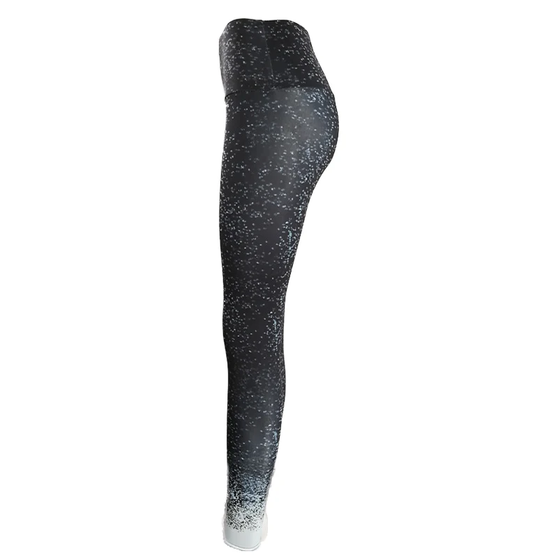 Черные градиентные Бесшовные Леггинсы пуш-ап модные штаны с высокой талией для бега для женщин спортивные Леггинсы для спорта и отдыха