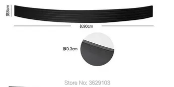 

Car rear bumper protective decorative strips sticker accessories car styling for Cadillac srx cts ats escalade sts dts bls