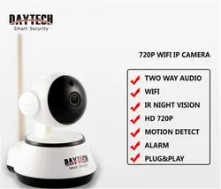 Daytech 720 P HD беспроводная Wifi ip-камера домашняя охранная камера видеонаблюдения ИК ночного видения CCTV внутренняя камера Wi-Fi детский монитор