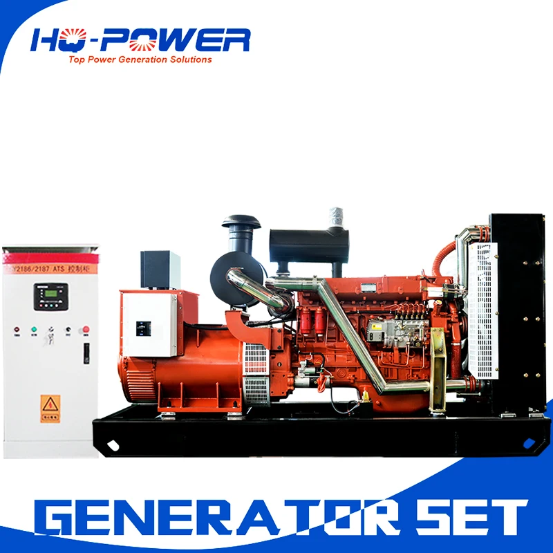 300kw 375kva ATS diesel generator with china stamford alternator price