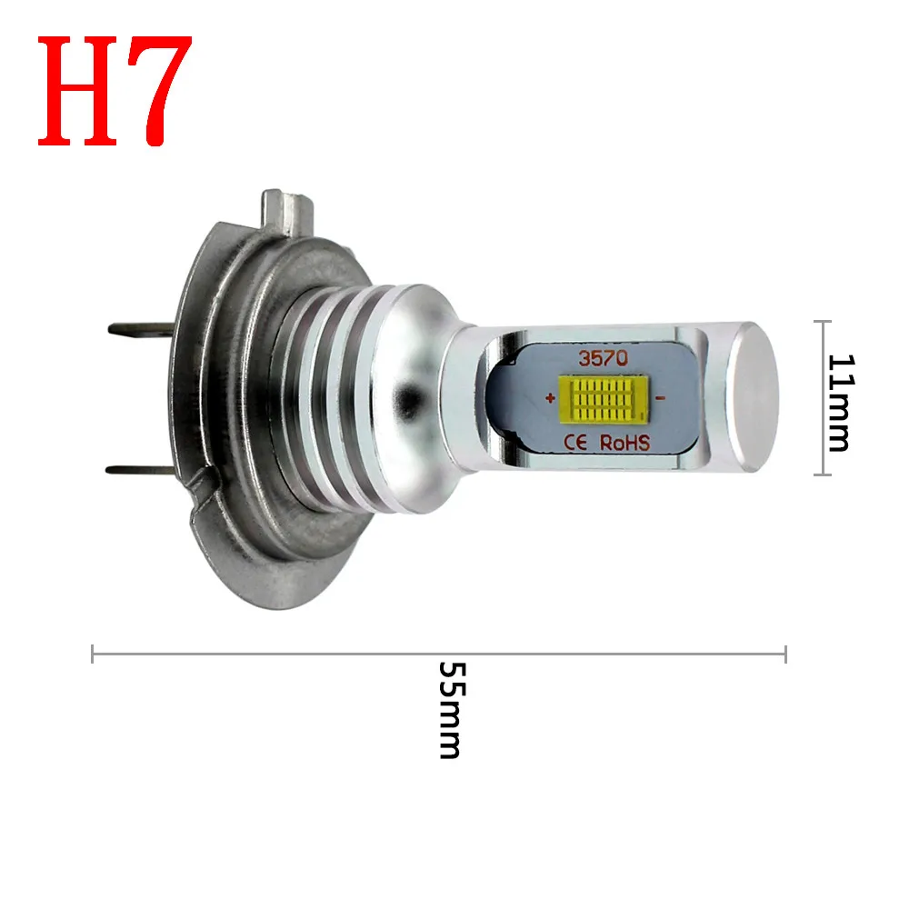 2 шт. H4 H10 H16 H1 H3 H7 H11 880 881 9005 9006 светодиодный Противотуманные фары Дневные Фары Светильник s Габаритные огни DRL Противотуманные светильник фар дальнего света