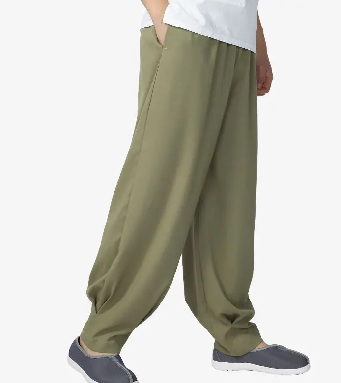 Summer 6color lay meditation pants zen nun trousers abbot monks shaolin