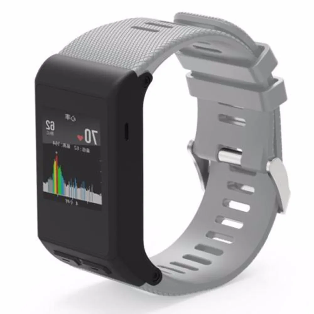 Хорошая цена 2 в 1 наручные часы ремешок для Garmin vivoactive HR замена Браслет часов|bracelet