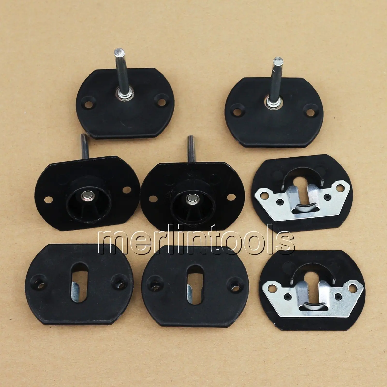 4 x Sets Sofa Couch Sectional Furniture Connector Pin Styin Screws