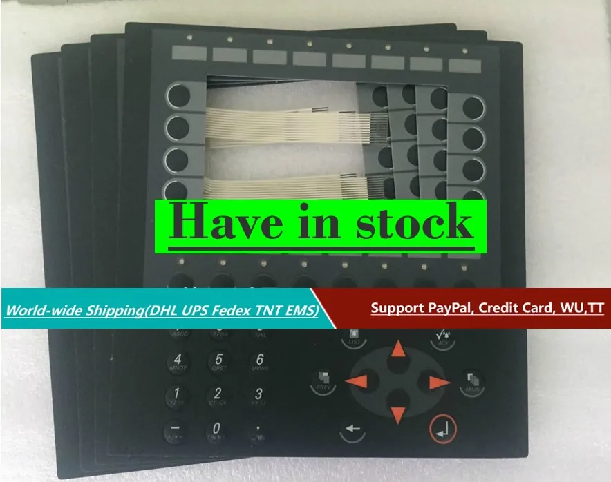 

Membrane keyboard for 03500B 0124-101, 03500B 0124-101 membrane keypad for replace and repair, fast shipping