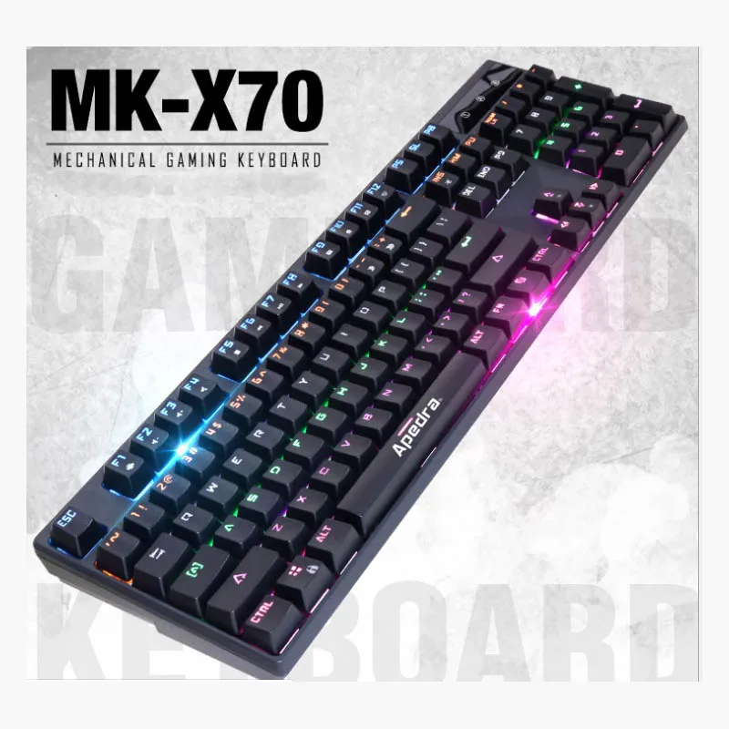  IMICE wired mechanical keyboard notebook PC universal color backlight waterproof 104 key cap for pl