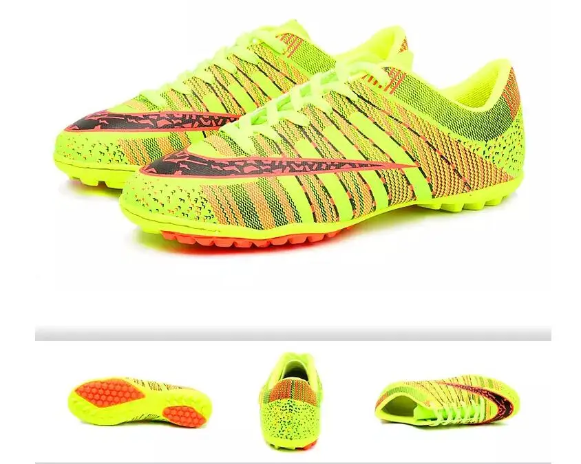Nuevo Hogar Natural Botas De fútbol zapatos De fútbol los hombres 2018 niños niñas hombre De fútbol Botas De Futbol hombres atléticos zapatos