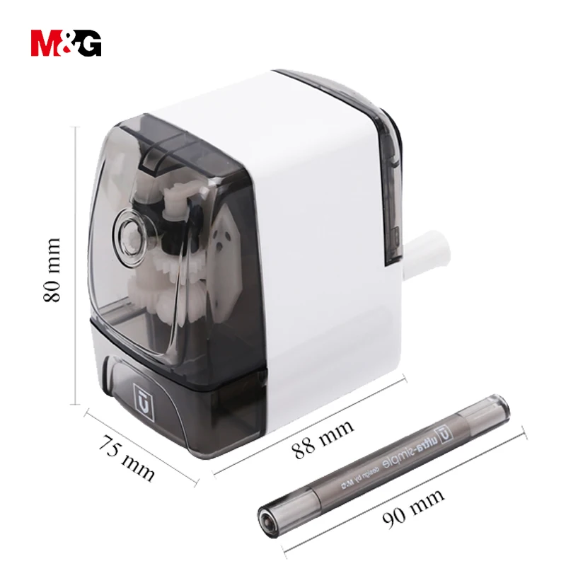 

M&G 3color ultra simple mechanical pencil sharpener for school supplies quality kawaii sharpener office stationery gift for kids