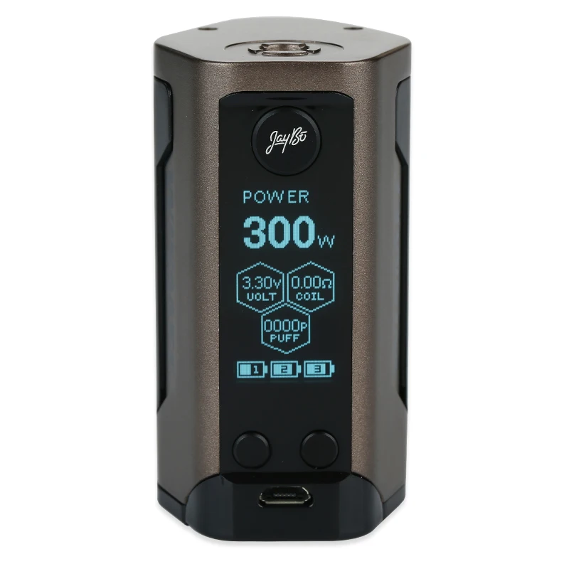 Original 300 W WISMEC Reuleaux RX GEN3 TC caja MOD. 300 W No18650 caja de batería Mod enorme poder E -Cig Mod Vape del Drag 2/luxe mod - 4