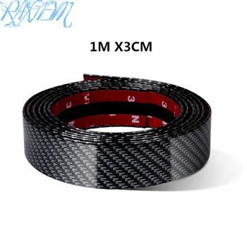 

Carbon Fiber Rubber Styling Door Sill Protector Goods For Subaru XV Forester Outback Legacy Impreza XV BRZ Tribeca