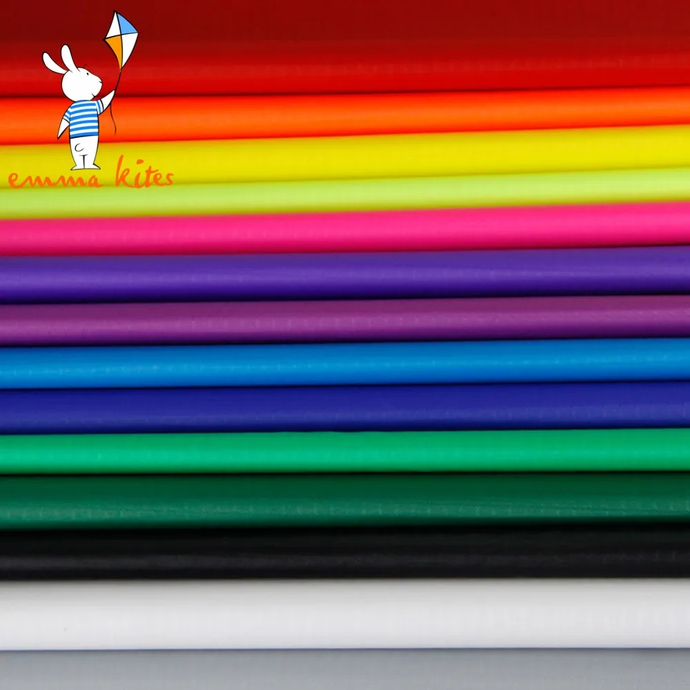 Goedkoop 1.5 M Breed X 5 M Lange Gecoat Outdoor Kite Stof 100% Nylon Ultralight Waterafstotend Ripstop Stof Voor Tent maken