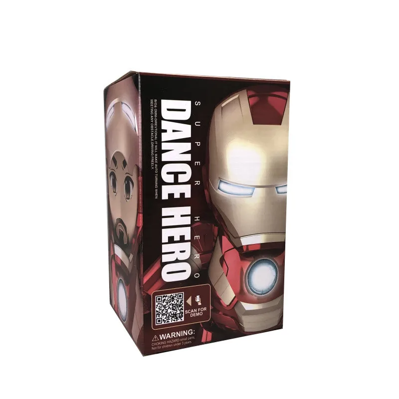 

Dance Iron Man Marvel Avengers Action Figure Toy Led Flashlight With Light Sound Music Robot Iron Man Hero Electronic Toy