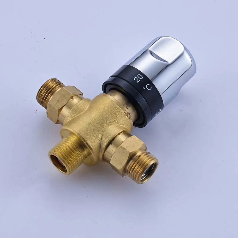 Uythner Standard Thermostatic 1/2 Ceramic Cartridge Tap Control Mixing Water Temperature control Valve Bathroom Accessories