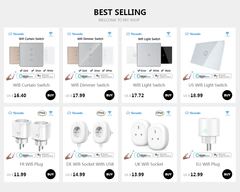 Smart Life Tuya WiFi RF433 занавес переключатель для электрического моторизованного занавеса слепой рольставни Google Home, Amazon Alexa Voice