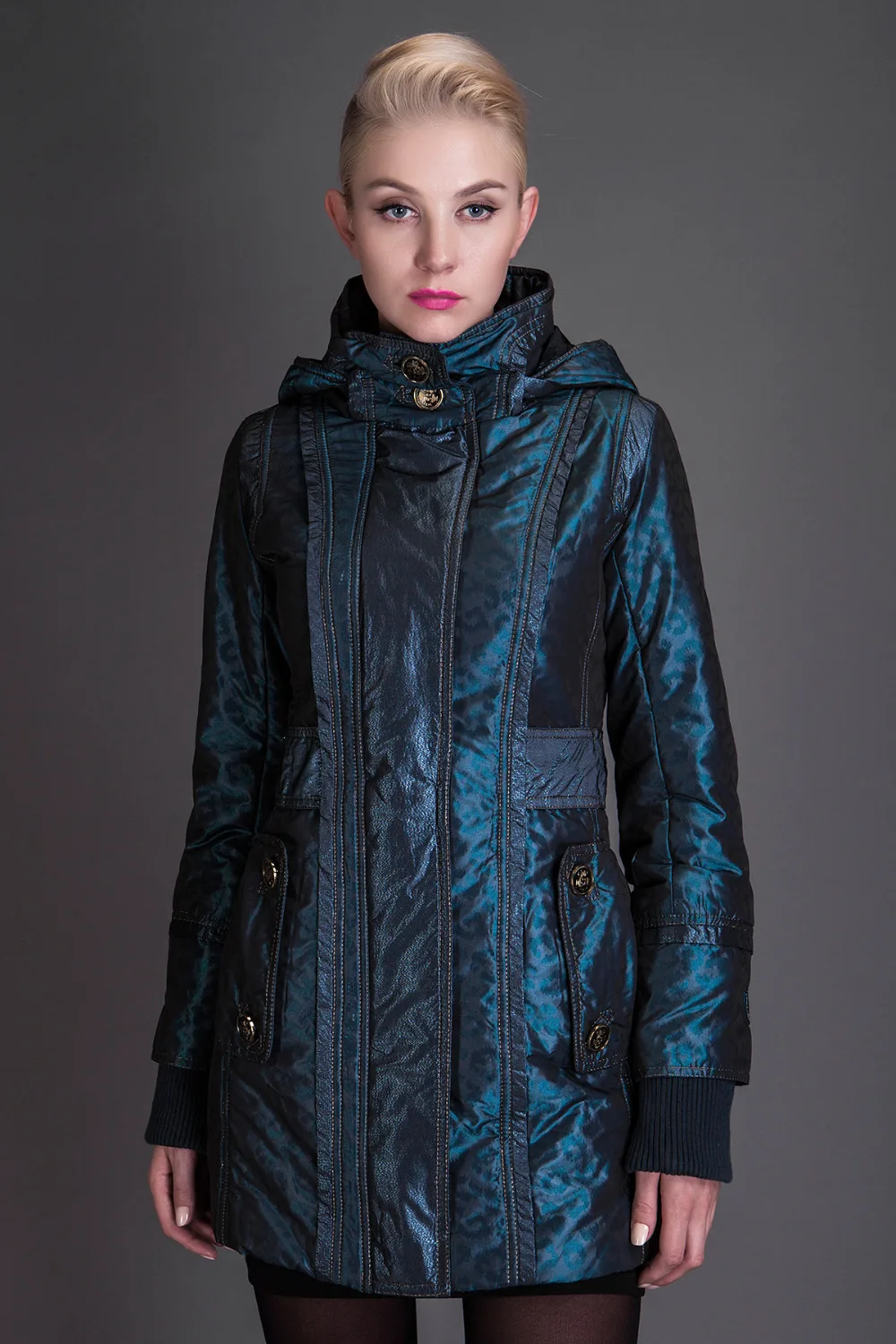 autumn coat with hood
