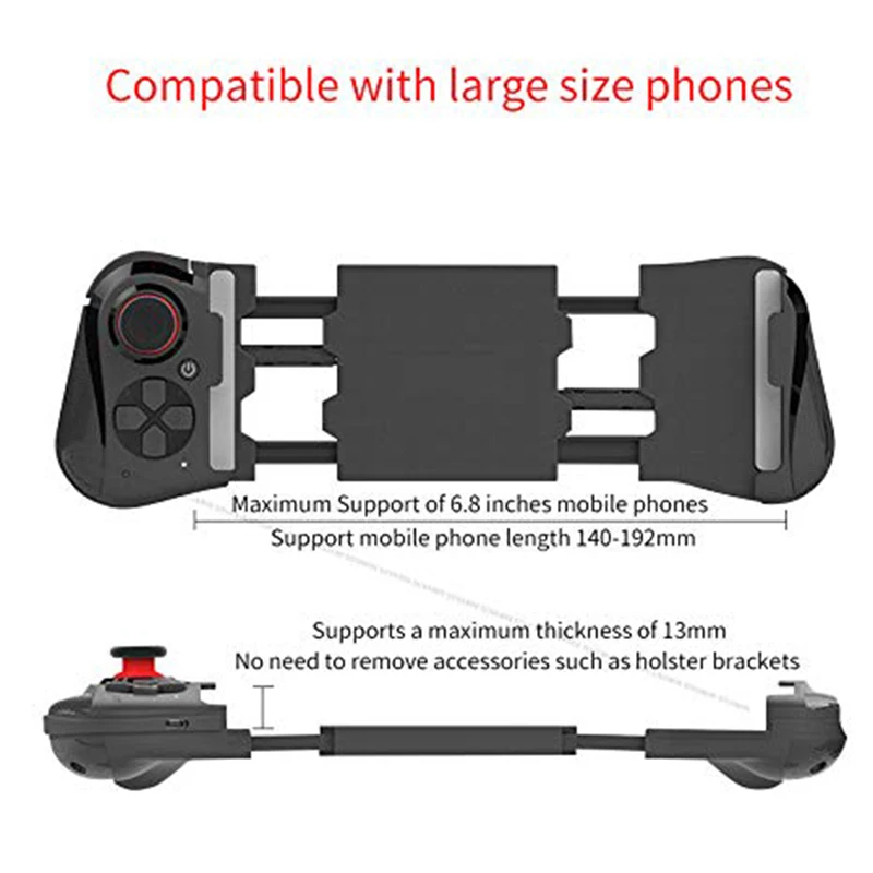 Top Deals Mocute 058 Wireless Bluetooth Gamepad Gaming Controller For Samsung Android Phone Pubg Ga