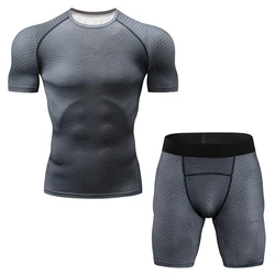 New Fitness Compression Set T-Shirt Men's 3DMMA Print Crossfit Muscle Shirt Tights Fashion Breathable Short Sleeve Snake Costume New Fitness Compression Set T-Shirt Men's 3DMMA Print Crossfit Muscle Shirt Tights Fashion Breathable Short Sleeve Snake Costume