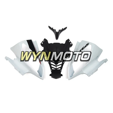 Инъекции пластмассы ABS Полный обтекатели для Yamaha YZF R6 Год 2008- 08-15 мотоцикл обтекатель комплект черный, белый цвет капоты