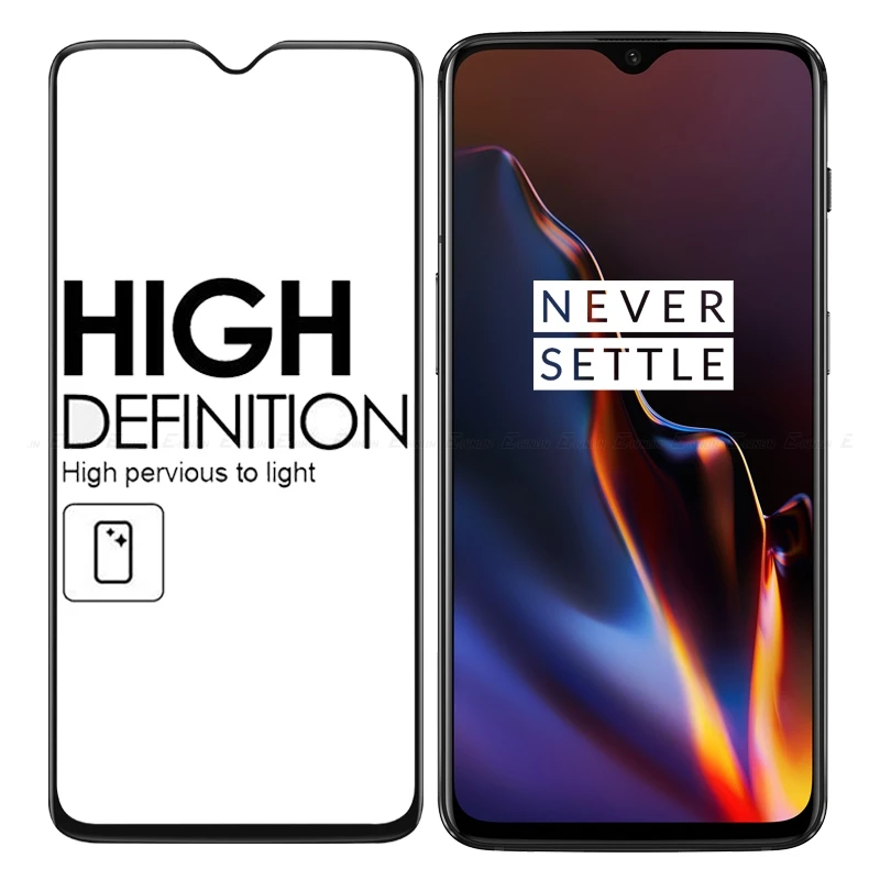 Защитное закаленное стекло для экрана для One Plus OnePlus 7T 7 6T 6 5T 5 полное покрытие 3D закругленные края Закаленное стекло пленка