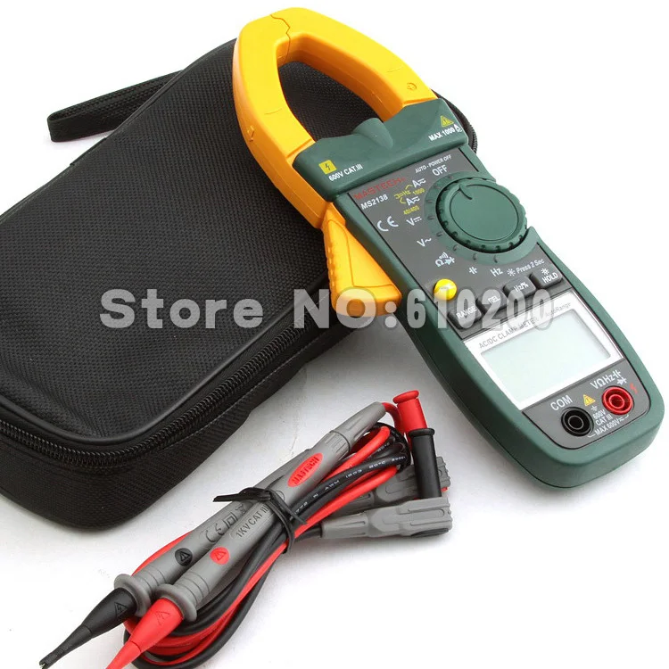 MASTECH MS2138 Digital Clamp Multimeter AC/DC Amperemeter AC DC Clamp