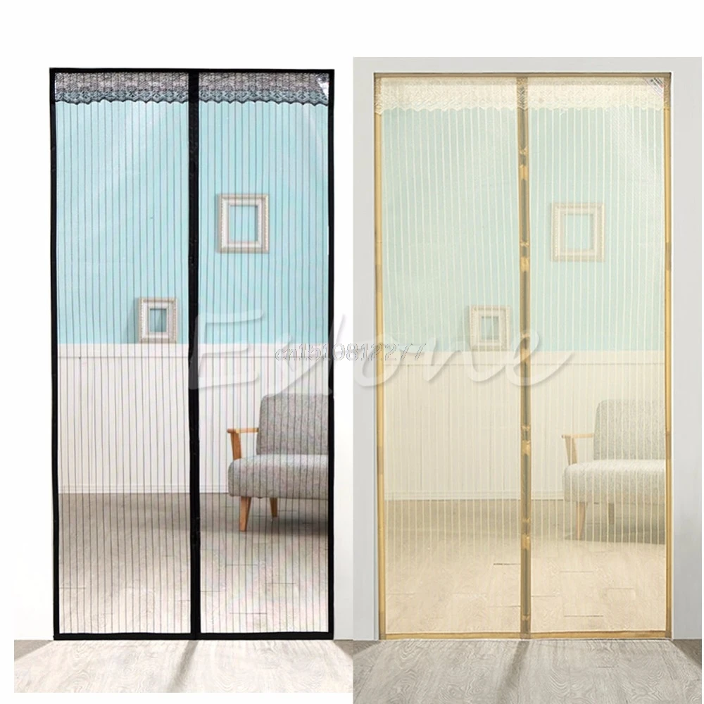 Curtains Pelmets Magnetic Mesh Door Magic Protection Curtain