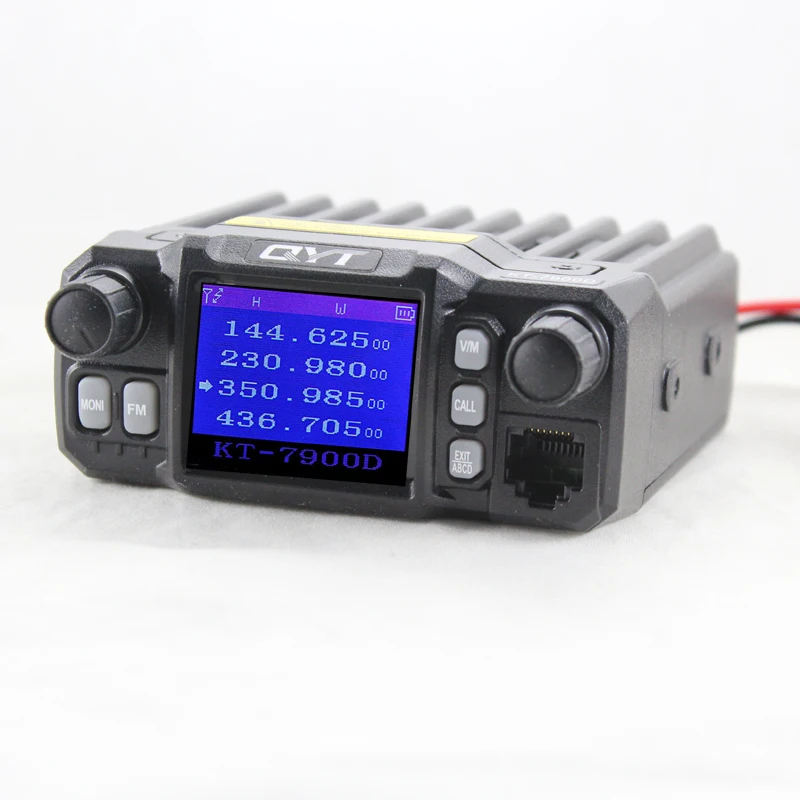 QYT KT 7900D 25 Вт Quad Band Mobile radio 144/220/350/440 МГц 4 полосы FM трансивер Walkie talkie двухстороннее