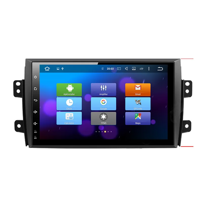 Excellent Lenvio 4GB+32G Android 8.0 CAR DVD multimedia Player For Suzuki SX4 2006 2007 2008 2009 2010 2011 2012 Auto radio GPS Navigation 3