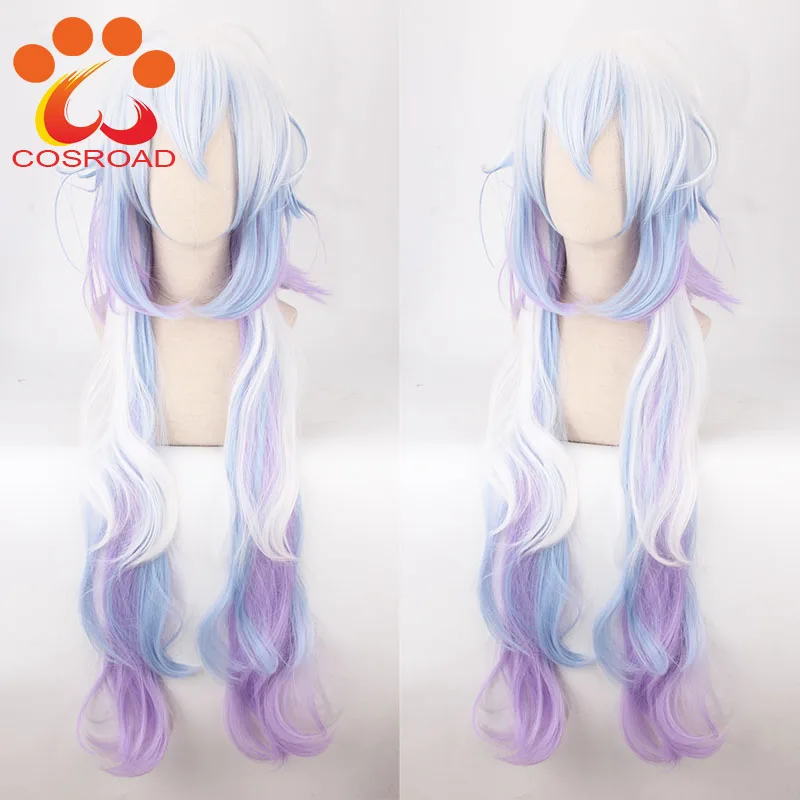 

Cosroad FGO Fate Grand Order Servant Caster Merlin Cosplay Wig Mixed Colors Long Synthetic Hair