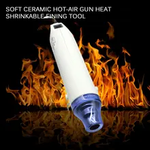 1 шт. 220 В электрический горячий воздушный пистолет/Тепловая пушка с опорное место DIY инструмент Тепловая пушка Прямая Лидер продаж оптовый поставщик
