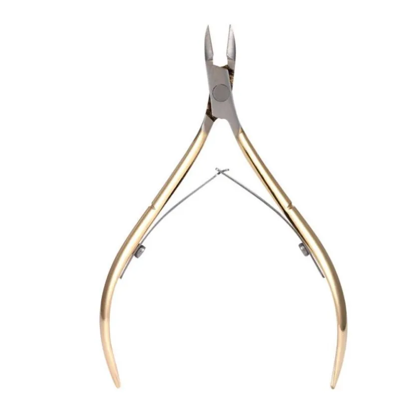 Dedo do pé Tesoura de Aço Unha Encravada Cutícula Inoxidável Cuticle Nipper Cortador Pedicure Pele Morta 5 Tesoura de Aço inoxidável Cuticle Nipper Cortador Pedicure Pele Morta