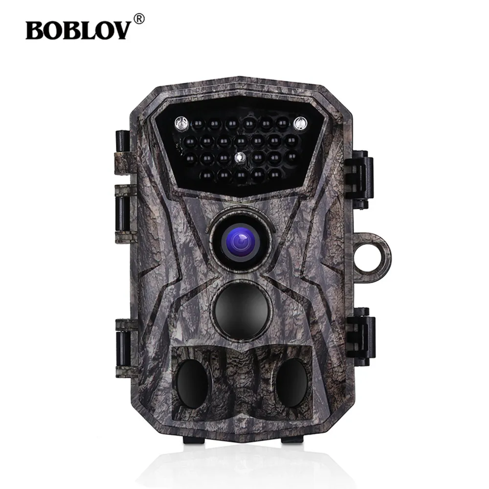 

BOBLOV H883 18MP 1080P 120 Degree PIR Lens Hunting Trail Camera 24 Infrared LEDs Scouting Wildlife Night Vision Cameras