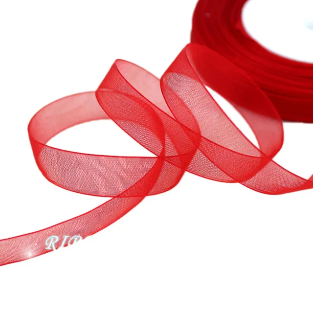 Organza Ribbon - 1/2 Width, 50 Yards - Perfect for Gift Wrapping, Crafts, Hair Accessories, and Jewelry Design