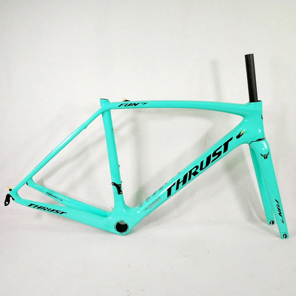 Cheap THRUST Bicycle Carbon Road Frame 2018 T1000 XXS XS S M L Racing Bike Carbon Frame Road with Fork Headset Seat post for Bicycle 1 Cheap THRUST Bicycle Carbon Road Frame 2018 T1000 XXS XS S M L Racing Bike Carbon Frame Road with Fork Headset Seat post for Bicycle 1