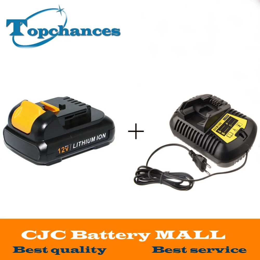 High Quality font b power b font font b tool b font Battery For Dewalt 12V
