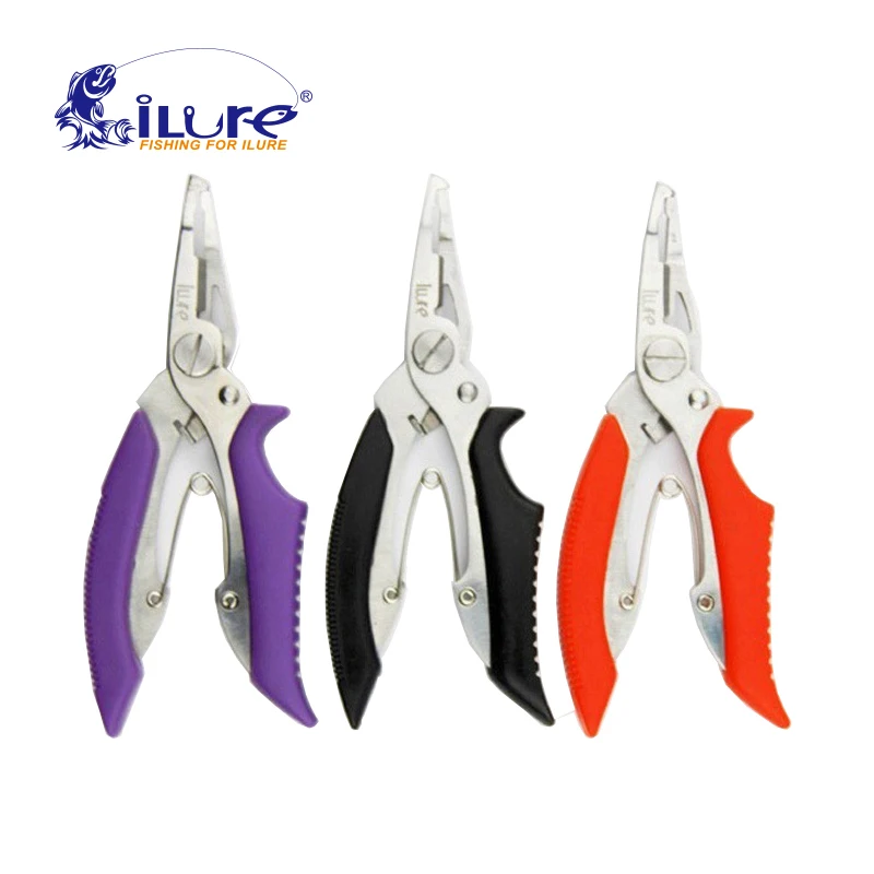 

iLure Multifunction Stainless Steel Fishing Tool 12cm For Fishing Line Cutter Carp Pliers Fishing Hook Decoupling Fishing Tackle