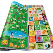Мягкие детские коврики для ползания, фруктовые буквы+ животные, зоопарк, детские коврики для игр, коврики для спортзала, коврики для пикника для малышей, размер около 200 см x 180 см x 0,8 см
