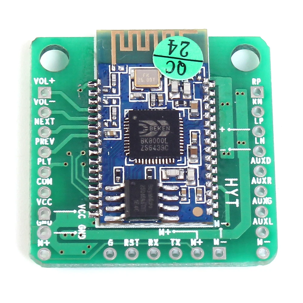 5 в Вт беспроводной модуль Bluetooth BK8000L стерео аудио приемник плата цифрового