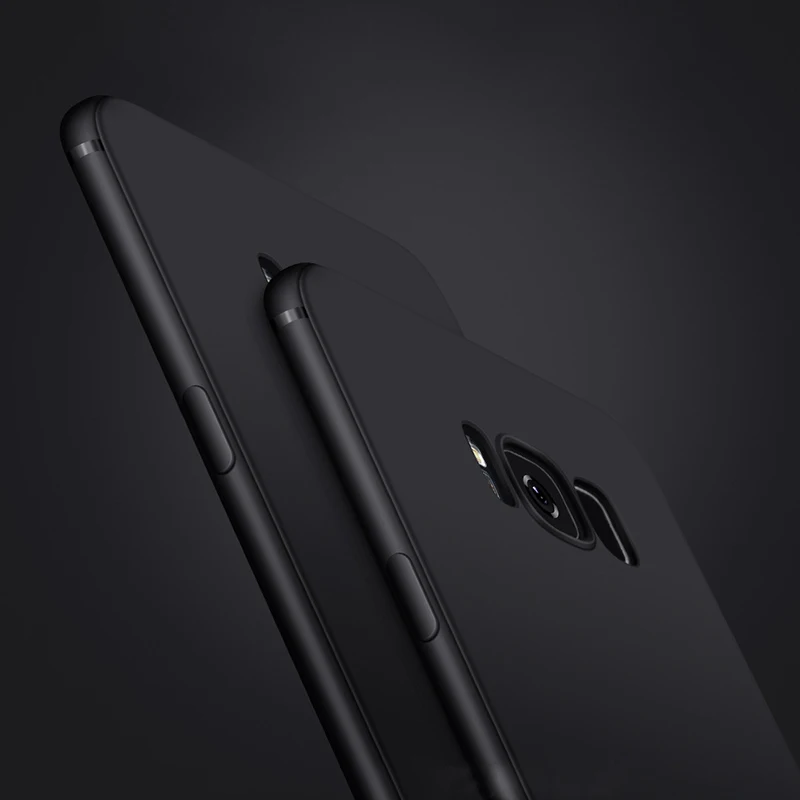 Ультратонкий Мягкий матовый ТПУ чехол для Samsung Galaxy S6 S7 Edge S8 S9 Plus Тонкий C9 Pro C10 Note 5 8 |