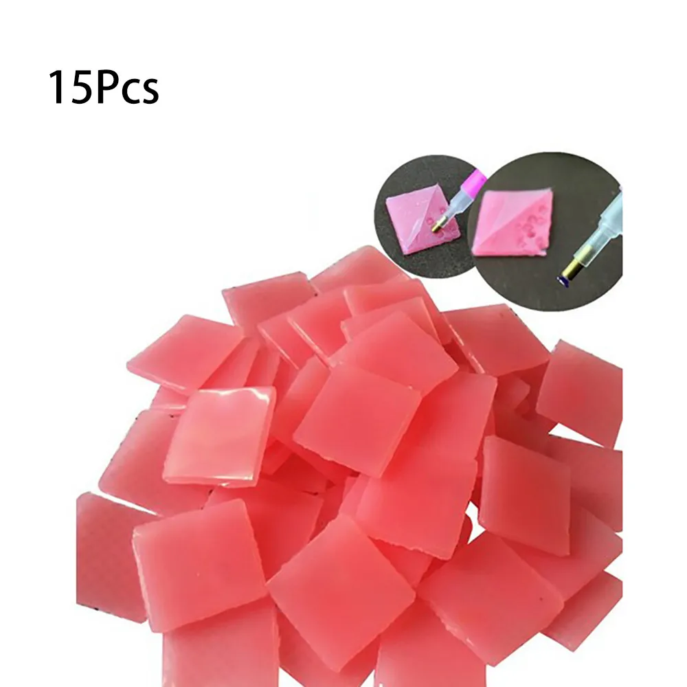 

15Pcs Paste DIY Sticker Dotting Diamonds Point Pen Drilling Mud Nail Art Diamond Embroidery Tools Hand Tools Accessories