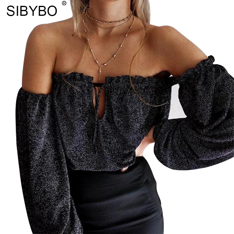 Aliexpresscom  Buy Julissa Mo Sexy Girls Ruffles Bandage Crop Tops Women 2018 Autumn -7383