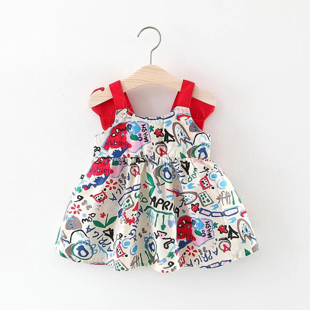 

Baby Girls Summer Solid Linen Dress Toddler Kids Baby Girls Ruffle Solid Linen Elegant Princess Party Dress Clothes