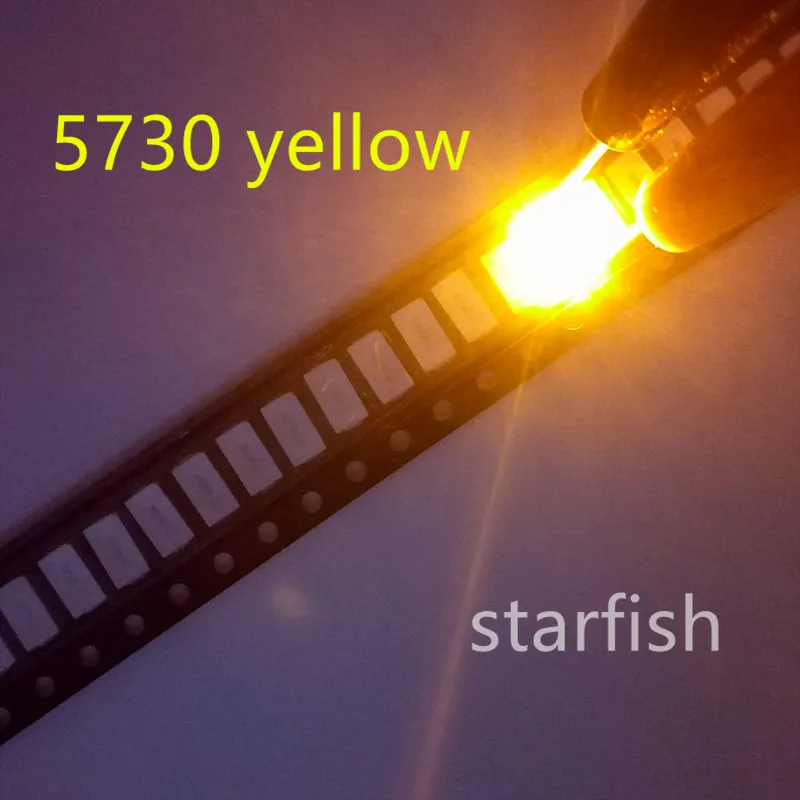 Бесплатная доставка 100pcs led SMD 5730/5630 белый W/синий/красный/желтый/зеленый/теплый